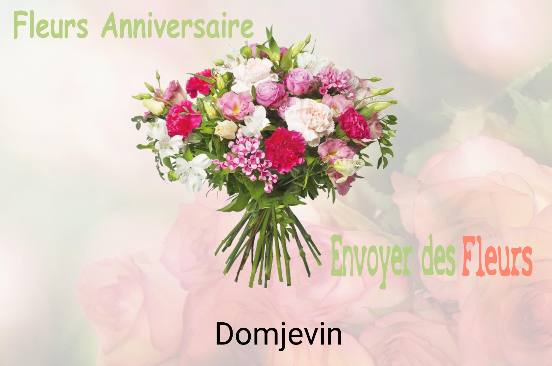 Bouquet de fleurs d’anniversaire livré à Domjevin